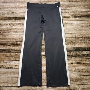 Nike Women's Size M Medium (8-10) Grey Athletic Pants #2351